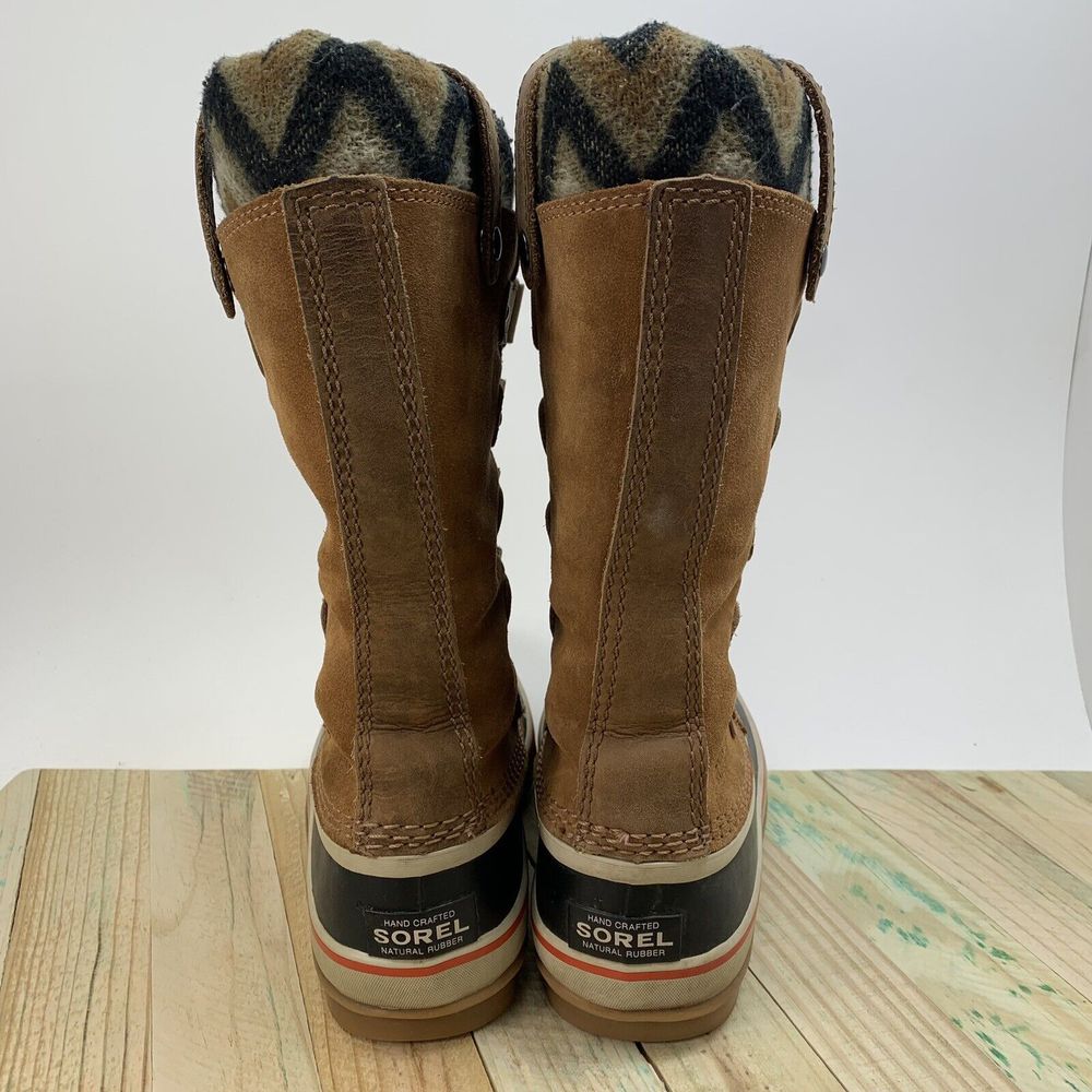 Sorel Joan of Arctic Boots Womens Sz 6 Knit Winter Waterproof Snow NL2142-286 - Picture 6 of 16